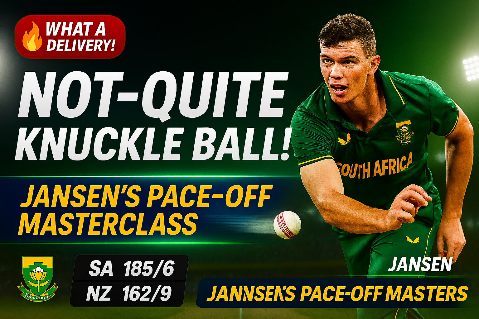 Jansen's Not-Quite Knuckle Ball