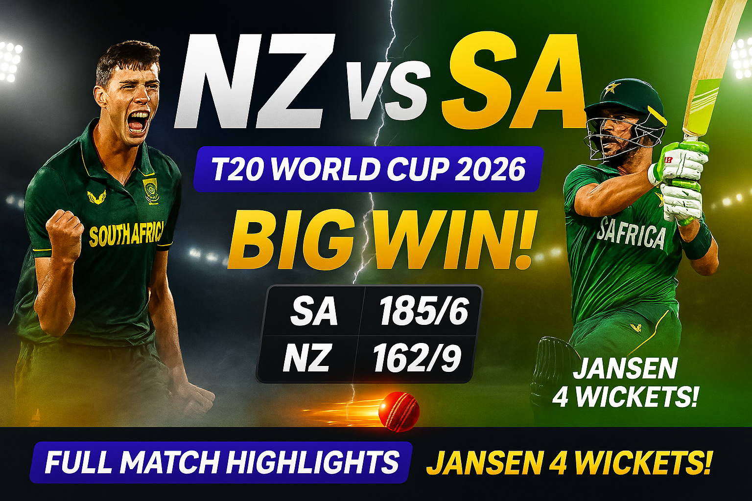 NZ vs SA T20 World Cup 2026