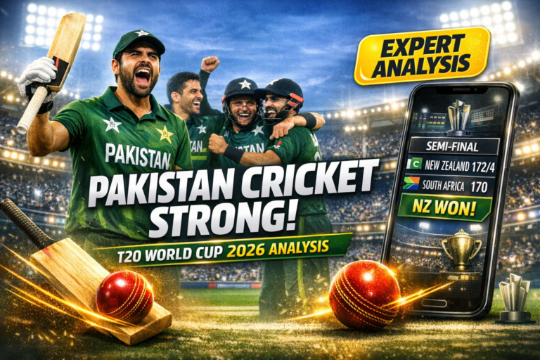 Pakistan Cricket in Great Health – T20 World Cup 2026 Analysis